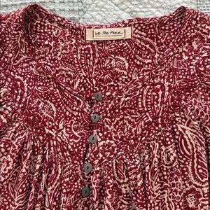 We The Free Free People Meadow peasant top